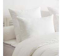 DODO - Oreiller Extra Volume Ferme 60x60 cm - Confort Hôtellerie - Soutien Ferme - Enveloppe 100% Coton Percale - Garnissage 100% Polyester Volum'Ax - Lavable à 40°C