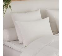 DODO - Oreiller Micro Green Ferme 65 x 65 cm - Toucher Duvet Ultra-Confort - Enveloppe Percale de Coton 100% Naturel - Garnissage 100% Polyester Microfibre - Lavable à 40°C