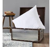 DODO - Oreiller Naturel Anti-acariens 65x65 cm - Confort Médium, Zip Invisible - Enveloppe 100% Coton Percale - Garnissage 30% Duvet 70% Plumettes - Lavable en Machine à 40°C