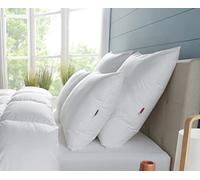 DODO | Oreiller Premium 50x70 | Confort Medium | Oreiller Nuage de Douceur | Anti-acariens et Gonflant | Percale Coton + Passepoil | Fabriqué en France | Lavable en Machine à 40°c