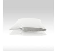 DODO - Oreiller Réglable 2-en-1 50x70 cm - Enveloppe 100% Coton Percale - Garnissage Fibre 100% Polyester ACTI Confort - Confort Moelleux ou Ferme - Lavable en Machine à 40°C