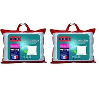 DODO | Oreiller Ultra Gonflant 60x60 | Confort Moelleux | Oreiller Maxiconfort Thermolite Ultra | Doux et Fibre Recyclée | Fabriqué en France | Lavable en Machine à 40°c (Lot de 2)