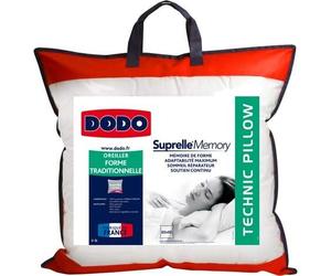 Dodo Oreillers Dodo SUPRELLE Memory 450g 60x60cm (Lot de 2)