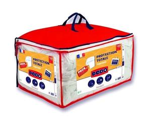 DODO Pack Protection : Couette 140x200 cm + 1 Oreiller + 1 Protege Oreiller