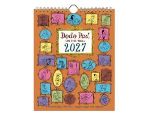 Dodo Pad On The Wall Agenda semainier 2027 à suspendre au mur