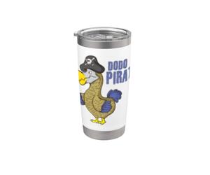 Dodo Pirate Gobelet isotherme en acier inoxydable double paroi