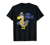 Dodo Pirate T-Shirt Graphique avec Valeur, Homme, Noir, XL