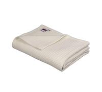 Dodo I Plaid Coton Recyclé Caresse Nature - 120x180 I Douceur Exceptionnelle et Engagement Écoresponsable I Confort Durable et Élégant I Fabriqué en France