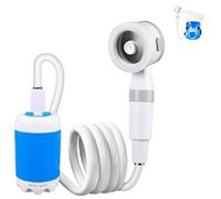 Dodo Portable Camping Shower Adjustable Easy Operation and Installation with Carrying Case Car Washing, Garden Irrigation, Outdoor Showers, Pet Bathing, RV and Camping Trips, Window Cleaning