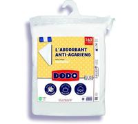 DODO Protège-matelas absorbant Coton Anti-acariens 160 x 200 cm