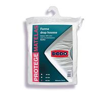 DODO | Protège-Matelas Absorbant Molleton Coton 160x200 | pour lit 2 Personnes | Protège-Matelas Quartz | Douce et Confortable | Lavable en Machine 40°c
