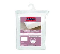 DODO - Protège-Matelas Absorbant Molleton Coton 90x190 cm - pour Lit 1 Personne - Drap Housse, Anti-Rétrécissement - Double Face en 100% Coton - Lavable en Machine à 95°C