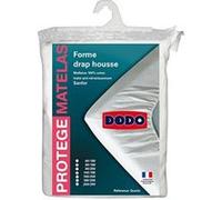 Dodo protège-matelas en molleton 100% coton forme drap housse traité anti-rétrécissement 140 x 190 cm