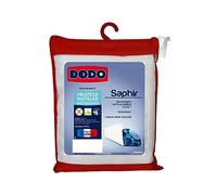 DODO | Protège-Matelas Imperméable Anti-Acariens 140x190 | pour lit 2 Personnes | Protège-Matelas Saphir | Douceur Coton | Lavable en Machine à 95°c