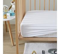 DODO - Protège Matelas Imperméable Bébé 60x120 cm - Anti-rétrécissement | Molleton Coton Doux & PVC Étanche 200g/m² - Blanc - Drap housse - Résiste aux Lavages - Lavable 40°C