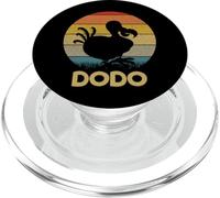 Dodo Retro Sunset Dodo Figurine d'oiseau Dodo PopSockets PopGrip pour MagSafe