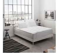 DODO - Surmatelas 6 cm Ultra Confort Blanc 180x200 cm - Fibre Thermolite Reflex 600g/m² - Sensation Cocooning & équilibre Thermique - Enveloppe Polycoton - Lavable 40°C
