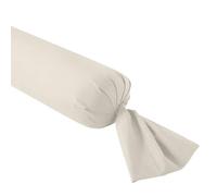 DODO - Taie de traversin 160cm - Influence - Coquille - Percale de Coton - Toucher Lisse & Doux - Élégance Intemporelle - Finition Parement de 5 cm - Extra Easy Care - Lavable 60°C