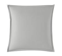 DODO - Taie d'oreiller 50x75cm - Influence - Pierre - Percale de Coton | Toucher Lisse & Doux - Élégance Intemporelle - Extra Easy Care - Volant plat 2,5 cm - Lavable 60°C