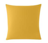 DODO - Taie d'oreiller 50x75cm - Studio - Jaune - 100% Coton | Uni Intemporel - Douceur & Légèreté - Respirant - Moderne sans volant - Lavable 60°C