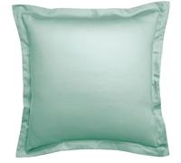 DODO - Taie d'oreiller 65x65cm - Harmonie - Menthe - 100% Satin de Coton