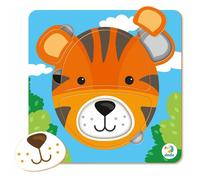 DODO Tiger Puzzle 5 pièces