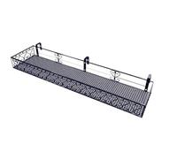 DODOBD Support Fleurs Rond Crochet Support Jardiniere Balcon Support Pot Métal Clôture Pot Plante Garde Corps Suspendu Clôture Convient pour Balcon Jardin Clôture Intérieur Et Extérieur