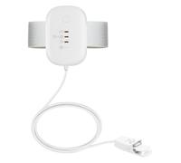 DodoGuard Bedwetting Alarm-Pee Alarm-Bedwetting Accessory with 3 Modes-USB Charging-High Sensitivity Safe Potty for Girls, Boys and Others (White - Clips)