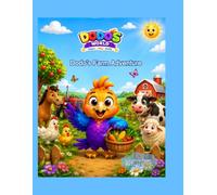 Dodo's World: Visit to the Farm: A Fun Coloring Book for Kids Ages 3-8