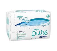 DODOT Aqua Pure Lingettes pour Bébés avec 99% Eau, 144 Pièces