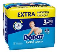 Dodot Bebé Seco Pañal Talla 3+ 7-11Kg 66uds