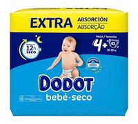 Dodot Couches Bébé Sec Extra Taille 4 (10-15 kg) – 62 unités
