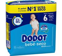 Dodot Bébé Sec Taille 6 13-18kg 28uts