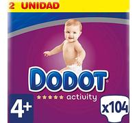 Couches d'activité Dodot T4 104pcs