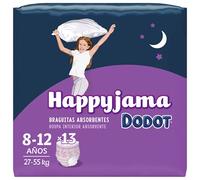 Dodot Fraldas Happyjama Girl Tamanho 8 27-57kg 13 Unidades