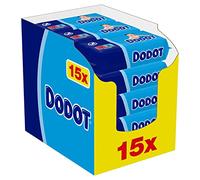 Dodot Lingettes pour bébé, 960 lingettes, 15 paquets (15 x 64), nettoyage et hydratation à chaque passage