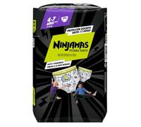 DODOT Ninjamas - Couches Branguita pour pyjama avec vaisseaux spatiaux, 60 couches de pyjama, 4-7 ans, 17 kg - 30 kg, protection contre les fuites toute la nuit