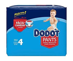 Dodot Pantalon à Couches pour Bébé 33-Pièces, Taille 4