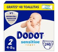 Dodot Sensitive - Couches pour bébé Talla 2 (240 Unidad)