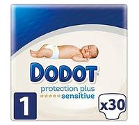Dodot Sensitive Lot de 4 paquets de 30 couches 120 couches Taille 1 (2 à 5 kg)