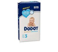 Dodot Couches Sensitive Taille 3 (6–10 kg) – 56 unités – Clair