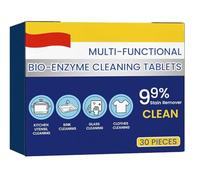 Doduiu Tablettes de nettoyage multi-fonctions bio-enzymatiques, lavage actif aux enzymes biologiques, élimination puissante des taches, nettoyage polyvalent de cuisine, nettoyant ménager pour