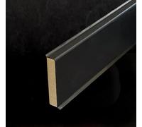 Döllken CubuFlexLife 60 Plinthe noire 1 pièce = 2,5 m (largeur : 11 mm)