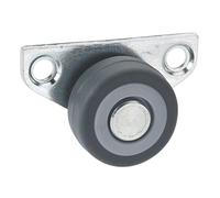 Döner + Helmer 791431 Roulette fixe spéciale parquet 30 x 14 mm Roue en TPE Gris