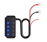 Doengdfo Isolation électrique - Boîtier de raccordement - Boîtier de raccordement - Témoin LED - Résistant à la chaleur - Pour voiture et moto