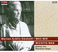 Dönhoff, Marion Gräfin - Was Mir Wichtig War [Import]