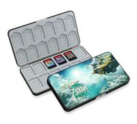 doepeBAE Étui pour Jeux Switch, avec 24 Emplacements pour Cartes de Jeu et 24 pour Cartes Micro SD, Étui pour Cartes de Jeu pour Switch & OLED & Lite, Doublure en Silicone (24D)