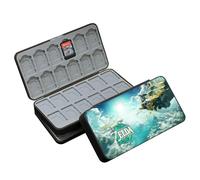 doepeBAE Rangement Switch Jeux, Boite Jeux Switch Rangement, Boite Rangement Jeux Switch, Doublure en Silicone, avec 48 Emplacements pour Cartes de Jeu et 48 Emplacements pour Cartes Micro SD (48F)