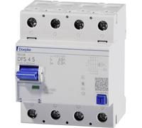 Doepke 09146905 DFS4 063-4/0,30-A S 4polig 63/0,3A Interrupteur différentiel à courant résiduel A 4 pôles 63 A 0.3 A 230 V, 400 V