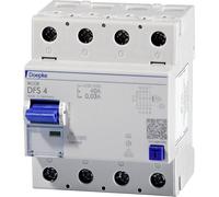 Doepke 09156901 DFS4 080-4/0,30-A 4polig 80/0,3A Interrupteur différentiel A 4 pôles 80 A 0.3 A 230 V, 400 V